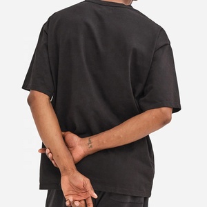 T-shirts d'été pour hommes en coton biologique avec poche, couleur unie, personnalisables, col rond, en jersey - Product Image 2