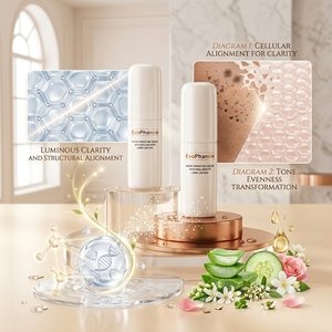 Sérum facial pour les taches brunes, les ridules et le teint inégal - Formule réparatrice douce et sûre pour la peau - Product Image 1
