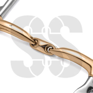 Bocado de Acero Inoxidable para Caballo, Bocado de Pelham con Cadena de Control de Doble Acción, Distribución de Presión Uniforme para Equinos - Product Image 3