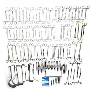 Juego Básico de Laparotomía de 108 Piezas, Instrumentos Quirúrgicos de Acero Inoxidable, Kit de Cirugía Abdominal y General, Venta al Por Mayor, Mejor Proveedor - Product Image 5
