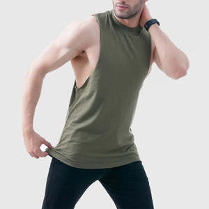 เสื้อกล้ามออกกำลังกาย Five B Vest แบบไม่มีแขน คอทรงโอ ผ้าฝ้าย/โพลีเอสเตอร์ เสื้อกล้ามผู้ชายแบบสตริงเกอร์ เสื้อกล้ามออกกำลังกายแบบไม่มีแขน คอทรงโอ - Product Image 5