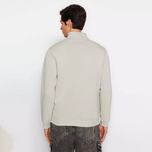 Sudadera para Hombre de Diseño Único, Costuras de Calidad, Artículo Más Vendido, Bloques de Color, Corte Regular, Tejido de Felpa, Algodón, Informal - Product Image 2