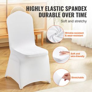 Coprisedia Pieghevole in Spandex Elasticizzato per Feste, con Rivestimento Rimovibile per Sedie Universali - Lavabile e Protettivo - Product Image 4