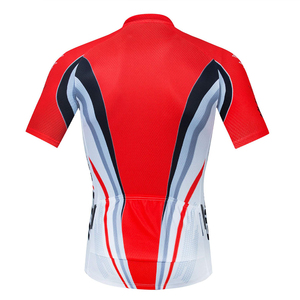 Ensembles de cyclisme pour hommes, design personnalisé, écologiques, extensibles dans quatre directions, vêtements de sport pour vélo de route d'été, option grande taille pour le cyclisme - Product Image 2