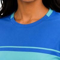 Kaos Olahraga Wanita Custom Cepat Kering Bahan Polyester Bernapas untuk Atletik, Gym, Lari, Latihan, Performa Tinggi, Pemasok Grosir OEM