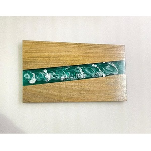 เขียงไม้เรซิ่นสไตล์อเมริกันรักษ์โลก รูปหัวใจ สำหรับชีส ใช้ในครัวเรือน ร้านอาหาร - Product Image 4