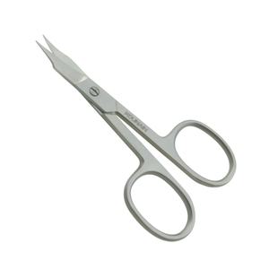 KOUNAIN Professional 420 Stainless Steel Manicure Scissors 9cm Size Curved Cuticle Facial Hair <b>Remover</b> Sharp Cutting Ability - Product Image 2