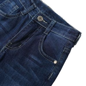 กางเกงยีนส์เด็กผู้ชายสไตล์ยุโรปสุดเท่ห์ ระบายอากาศได้ดี สวมใส่สบาย สีฟ้า คอลเลคชั่นใหม่ ฤดูใบไม้ผลิ/ฤดูร้อน - Product Image 6