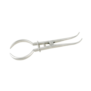 เครื่องมือผ่าตัด คีมจับวัสดุทางทันตกรรม คีมยางดามฟัน คีมสแตนเลส - Product Image 2