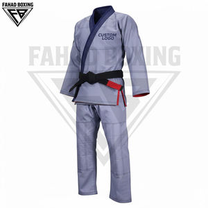 Uniforme de karaté souple, léger et durable de haute qualité, imprimé sur le devant, vêtements d'arts martiaux en polyester et coton, personnalisable - Product Image 4