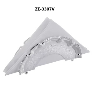 Porte-serviettes élégant en coton ZE-3307V, fait main, carré, jetable, 12 pièces, accessoire de décoration pour la maison, l'avion et la table - Product Image 1