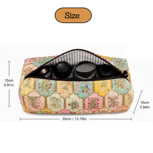 Estuche Portátil para Dyson con Cierre de Cremallera, Diseño Boho, Acolchado de Algodón, Acolchado Suave, Organizador, Regalo de Viaje, Lavable y Duradero - Product Image 6
