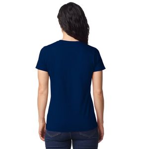 เสื้อยืดแขนสั้นผู้หญิงแบบมีน้ำหนักปานกลาง คอตตอนเนื้อนุ่ม สวมใส่สบาย ระบายอากาศได้ดี เหมาะสำหรับใส่ในชีวิตประจำวันและออกนอกบ้าน - Product Image 2