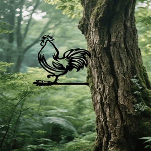 CIFbuy Insegna da Parete Artistica in Ferro Stile Rustico Vintage per Esterni, Decorazione da Giardino, TikTok per Servizio Ritiro Temu - Product Image 4