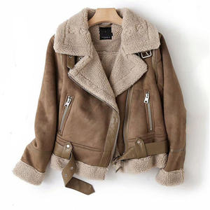 Custom Wholesale Hot Sale Fall Winter <b>Warm</b> Female <b>Jackets</b> & Coats Fashion <b>Fleece</b> Women’s <b>Jackets</b> Casual Outerwear - Product Image 1