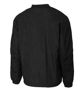 Camisa Cortavientos para Hombre, Cuello en V, Estilo Raglán, Deportiva, Personalizada, Ligera e Impermeable - Product Image 4