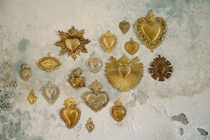 Dijes de Metal con Forma de Sagrado Corazón, Alas de Vampiro, Amor, para Halloween, Joyería Hecha a Mano, Decoración del Hogar - Product Image 5