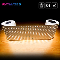 Panneau LED flexible ultra-mince haute performance de 10 m/rouleau pour rétroéclairage de pierre, panneau LED flexible pour éclairage de fond