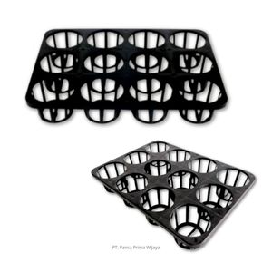 Bandeja de Plástico de Alta Calidad para Plántulas de Orquídeas con 12 Orificios |   Contenedor de Germinación Ligero, Ecológico y Duradero, Hecho en Indonesia - Product Image 4
