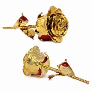 Luxury 24k Gold Dipped Real Rose With Stand Golden Flower In Premium <b>Gift</b> <b>Box</b> For <b>Valentine's</b> Day Anniversary, & Mother's Day - Product Image 4