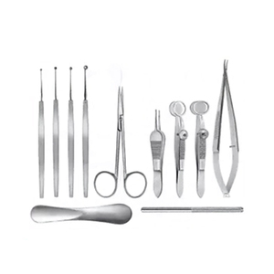 Kit de chirurgie du chalazion de haute qualité, 11 pièces, instruments ophtalmiques chirurgicaux, qualité allemande, pour chirurgie plastique, usage manuel en clinique - Product Image 1