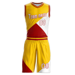 Uniforme de Baloncesto Personalizado, Transpirable y Absorbente de Humedad, Conjunto de Camiseta y Pantalones Cortos, Ropa Deportiva para Equipos, Venta al Por Mayor - Product Image 2