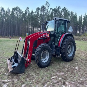 Tracteur agricole Massey Ferguson 5711 à transmission par engrenages avec moteur et boîte de vitesses de qualité supérieure, livraison rapide, fiabilité inégalée - Product Image 1