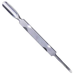 Outil professionnel pour repousser les cuticules des ongles, instrument de manucure en acier inoxydable pour une routine de soin des ongles efficace - Product Image 1