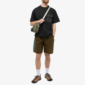 Camiseta Premium de Algodón Grueso con Bolsillo Extra Grande para Hombre, Estilo Urbano Personalizado, Cuello Redondo, Marca Privada - Product Image 3