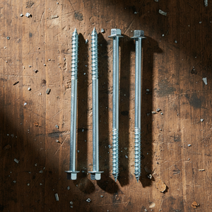 Tornillos de Rosca Parcial y Tornillos para Madera de Alta Resistencia Clase 4.8 y 6.8, Cabeza Hexagonal, Acero al Carbono Zincado, Medidas en Pulgadas/Métricas, Marca PDC - Product Image 1