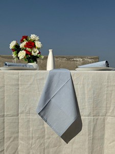 Ensemble de serviettes en coton de couleur unie faites à la main, taille classique personnalisée, serviettes carrées pour la décoration de table, lavables pour la maison et les mariages - Product Image 5