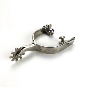 Éperons de cheval professionnels en acier inoxydable, confortables, durables, couleur personnalisable, design personnalisable, équipement d'équitation pour cavalier - Product Image 4