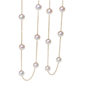 Collar de Cielo Estrellado Versión Coreana con Perlas de Agua Dulce, Cadena de Clavícula Moderna para Mujer, Diseño de Nicho de Alta Gama - Product Image 5