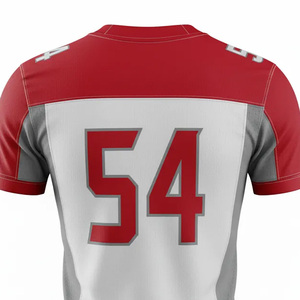 Fabricant d'uniformes de football américain sur mesure, fourniture directe d'usine, maillot de football américain durable, respirant et athlétique - Product Image 5