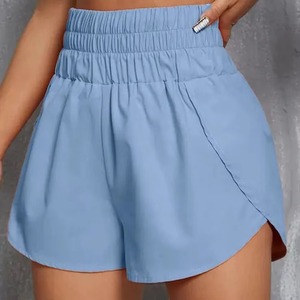Mid Waist Coral <b>Pink</b> <b>Men's</b> <b>Shorts</b> Front Pockets Elastic Waist Drawstring Closure Casual Solid Color Woven Polyester Breathable - Product Image 5