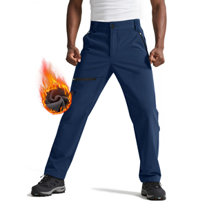 Pantalones de esquí profesionales para invierno, impermeables y cortavientos, con forro polar, equipo duradero para deportes en climas fríos. - Product Image 4