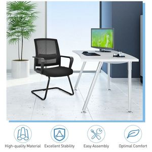 Set di 2 Sedie da Conferenza con Caratteristiche di Comfort Inclusa Supporto Lombare - Product Image 3