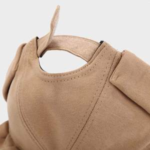 Casquette de baseball artistique et élégante avec oreilles de cerf pour femme, couleur unie, pour l'extérieur, style Docker décontracté - Product Image 5