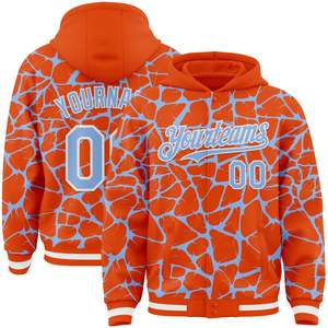 Chaqueta Varsity Personalizada Splendid Apparel de Poliéster/Algodón para Hombre, Talla Grande, Chaqueta de Béisbol con Patrón Verde y Rosa, Botón Único - Product Image 1