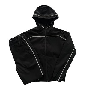 Streetwear Oversized <b>Wind</b> <b>Breaker</b> Tracksuit Nylon Jogging Set Reflective Custom Sweatsuit <b>Wind</b> <b>Breaker</b> Jacket Tracksuit for Me - Product Image 5