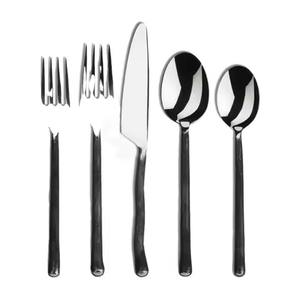 Ensemble de couverts en acier inoxydable de style moderne, couverts de table pour la cuisine, service de buffet d'hôtel - Product Image 1