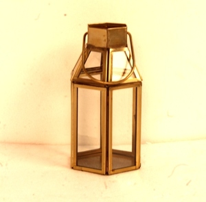 Artisan Design Brass/Glass <b>Lantern</b> Candle Holder Home Decoration Durable Metal Wedding <b>Mini</b> Decorative <b>Lantern</b> - Product Image 2
