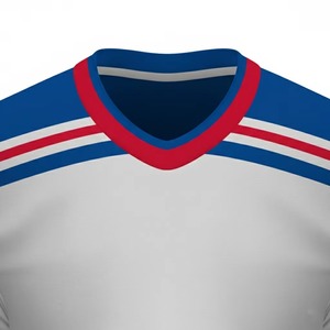 Maillot de hockey sur glace pour hommes, pull de sport avec lettres et numéros brodés, maillots de hockey sur glace, poids du tissu 220 grammes, qualité supérieure - Product Image 4