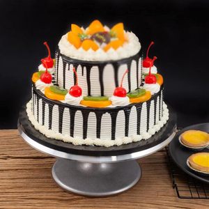 Base Giratoria Decorativa para Tartas de Aleación de Aluminio con Servidor para Galletas, Cupcakes y Pasteles - Product Image 3