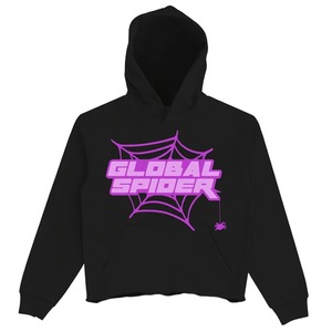 Sudadera con Capucha de Alta Calidad para Invierno, Diseño de Araña, 100% Algodón, Teñido Liso, Personalizada, con Dobladillo sin Cordón - Product Image 2