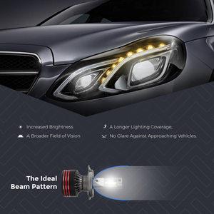 Faros Delanteros LED ROADPOWER M8 Pro Max-LED, Bombillas H3 de 120000LM, Fácil Instalación, Diseño Enchufar y Usar, Luz Alta/Baja, Compatible con la Mayoría de los Modelos de Automóviles - Product Image 5