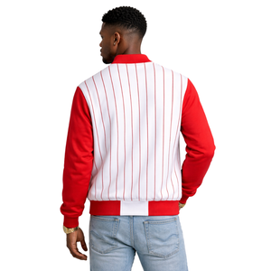 Chaqueta de Forro Polar con Rayas de la Fraternidad Griega Kappa Alpha Psi, con Diseño Elegante y Comodidad Premium para Uso Diario - Product Image 2