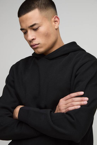 Sudaderas con Capucha de Moda al por Mayor, Personalizadas, de Invierno, Tejido Grueso, Lisas, de Color Sólido, Estilo Hip Hop, Talla Grande, Corte Regular, Tela de Poliéster/Algodón - Product Image 6