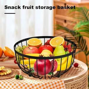 Panier de rangement en métal à mailles profondes, organisateur robuste pour le rangement dans le garage - Product Image 1