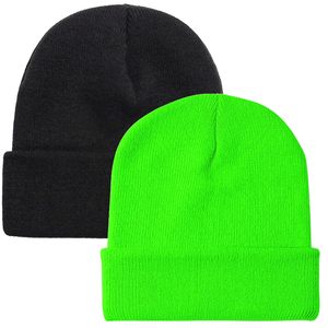 Gorro de Invierno de Acrílico Personalizado de Calidad con Logotipo Jacquard, Diseño de Doble Capa Tejida con Puño, Unisex, Venta al Por Mayor - Product Image 3